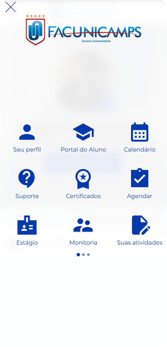 Recurso do app Minha Fac 03