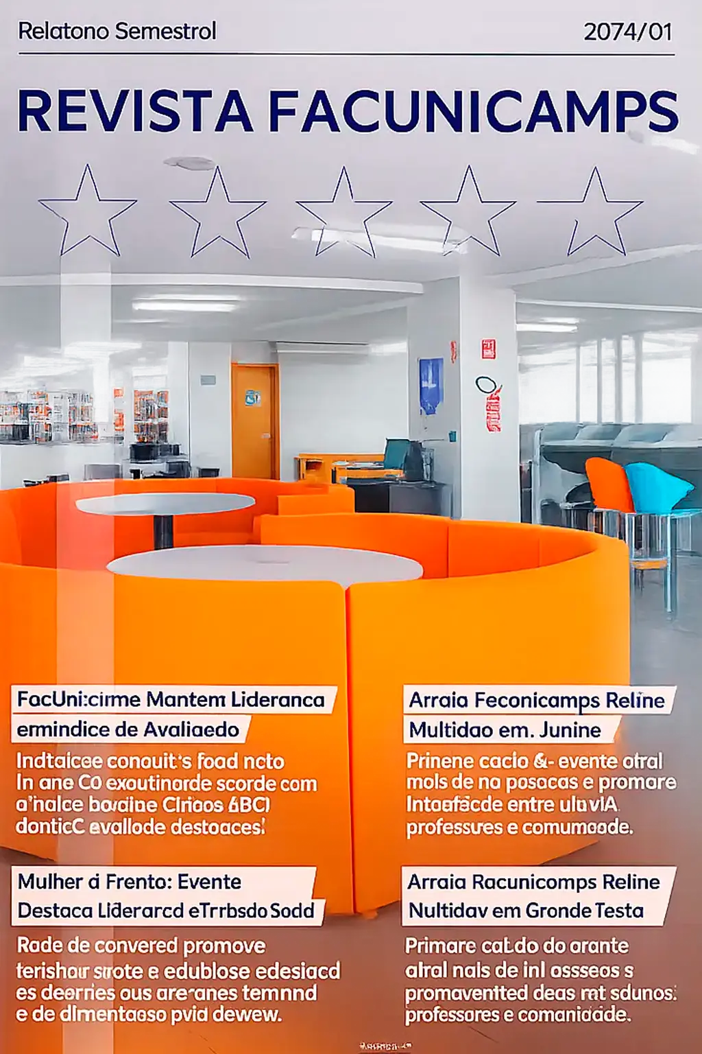 Capa Edição 01 - Revista Facunicamps