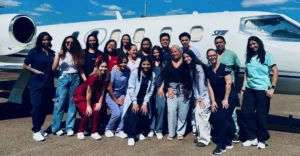 Alunos da Pós em Enfermagem, Urgência, Emergência e UTI da Facunicamps participam de aula prática em Transporte Aeromédico