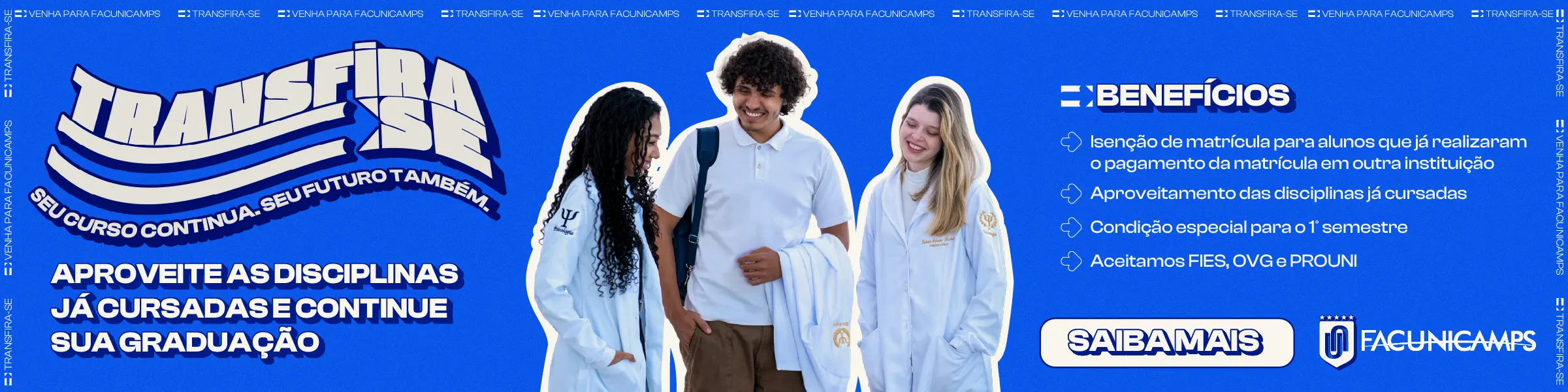 Transferência para a Facunicamps