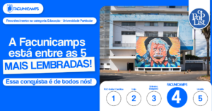 POP LIST, do jornal O Popular, destaca a Facunicamps entre as instituições de ensino superior mais lembradas pelos goianos